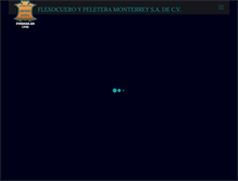 Tablet Screenshot of flexocueromty.com